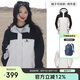駱駝（CAMEL）戶外沖鋒衣 三合一加絨加厚防水情侶款外套登山服裝 A9W114120-1X
