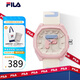 斐樂(lè )（FILA）手表女送女生潮流老爹風(fēng)格運動(dòng)防水石英學(xué)生手表 FLM38-6105-008