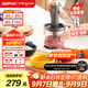 東菱（Donlim）絞肉機家用輔食機 多功能碎肉切菜 磨粉料理機 套娃收納佐料機可剝蒜DL-5028玻璃款
