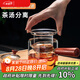 束氏政府補(bǔ)貼高硼硅玻璃煮茶器泡茶壺側(cè)把耐熱玻璃壺可加熱七夕禮物