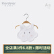 Kordear 嬰兒口水巾純棉防水新生兒寶寶防吐奶口水圍吃飯圍兜圍脖 白色 均碼