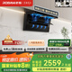 老板（Robam）【爆款小黑翼D1P】頂側(cè)雙吸pro超薄抽吸油煙機(jī)26大吸力靜音一級能效以舊換新國家補(bǔ)貼可配燃?xì)庠? title=