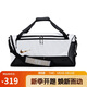 耐克NIKE男女訓練包斜挎包單肩包手提包拎包旅行包DX9789-100黑白均碼