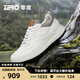 零度Zero運動(dòng)休閑鞋男2025真皮柔軟輕質(zhì)小白鞋日常百搭低幫高爾夫鞋子 白色 39 (245mm) 【皮鞋尺碼】