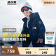 波司登（BOSIDENG）【反季】冬季極寒羽絨服兒童短款連帽加厚新國標(biāo)90絨商場同款外套 冰原星河藍5876 140 /64 體重約52-60斤