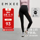 嫚熙（EMXEE）孕婦純棉打底褲秋季新款孕期瑜伽褲孕婦褲托腹褲提臀褲孕婦裝黑色