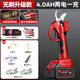 德力西電氣（DELIXI ELECTRIC）電動(dòng)修枝剪手持式果枝剪果樹(shù)園林家用綠化戶(hù)外便攜剪枝充電式剪刀 升級款【4.0Ah】2電
