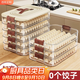 百年正和餃子盒收納盒冰箱用食品專(zhuān)用冷凍盒子水餃托盤(pán)多層速凍餛飩保鮮盒 【奶白色】 3層
