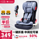 innokids兒童安全座椅9個月-12歲汽車用寶寶嬰兒車可折疊坐椅便攜星羽騎士 皇室藍-isofix接口