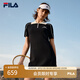 FILA 楊冪同款|斐樂官方女裝編織連衣裙2025夏季新款時尚修身POLO裙子 傳奇藍-NV L 170/88A/L