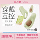 大人糖牛油果跳蛋男女性共用震動(dòng)情趣用品遙控自慰鎖精環(huán)成人 穿戴夫妻 牛油果