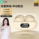 索愛(ài)（soaiy）A12 真無(wú)線藍(lán)牙耳機(jī)降噪雙耳入耳式運(yùn)動(dòng)跑步游戲通用于華為蘋(píng)果vivo小米o(hù)ppo榮耀手機(jī) 白色