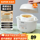 蘇泊爾（SUPOR）電燉盅 家用1L迷你燉湯盅電燉鍋 隔水電燉鍋煲湯鍋 陶瓷燕窩燉盅 全自動(dòng)養(yǎng)生燉鍋輔食料理鍋小燉鍋 【九大功能】隔水鮮柔燉 1L