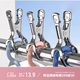 初舍（CHUSHE）強(qiáng)力防風(fēng)夾晾衣夾不銹鋼夾子多功能防風(fēng)扣曬衣大夾子8.5厘米12個(gè)