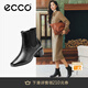 愛(ài)步（ECCO）女靴 25年新款簡(jiǎn)約百搭切爾西靴粗跟中筒靴子女 型塑290993 黑色29099301001 37