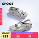crocs卡駱馳貝雅洞洞鞋沙灘鞋|10126 卵石色-2V3 36/37(220mm) 