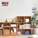 無(wú)印良品（MUJI）木制書(shū)架 OA 白橡木風(fēng)格現(xiàn)代住宅家具置物架儲(chǔ)物柜 豎款 長(zhǎng)80*寬28.5*高111cm