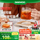 大宇（DAEWOO） 加熱杯墊 保溫杯墊恒溫杯墊暖茶水杯墊加熱電熱杯墊辦公室茶座暖奶器送禮 IC02奶糖白
