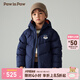 PawinPaw卡通小熊童裝冬男童連帽柔軟保暖防風(fēng)羽絨服 Navy藏青色/59 140 cm