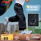 李寧（LI-NING）童裝兒童運(yùn)動(dòng)褲子男女小大童輕薄棉感防蚊束腳衛(wèi)褲170YKLV247-1