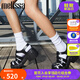 Melissa（梅麗莎）Megan高跟時(shí)尚果凍羅馬齒輪涼鞋女33835 黑色 38