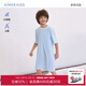Aimer kids愛慕兒童睡衣男孩女孩小蚊帳睡眠衣短袖裙式睡袋AK145E341 男-藍(lán)AK245E341 140