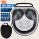 貓倫適用JBL TUNE520BT耳機收納包JR470NC頭戴式耳機包T500BT/T510BT耳機防塵盒防刮防摔抗壓保護包 【抗壓小號】黑色耳機包一個(gè)【送掛扣】