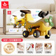 匯樂(lè )兒童香蕉學(xué)步車(chē)1-3歲嬰幼兒童手推車(chē)滑行車(chē)寶寶一周歲生日禮物 四合一香蕉飛機學(xué)步手推車(chē)（室內外暢行） 新生兒見(jiàn)面禮實(shí)用高端早教禮物男女孩防0型腿