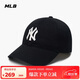MLB帽子男女軟頂棒球帽虞書欣明星同款運(yùn)動鴨舌帽3ACP6601N-50BKS-F