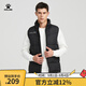 卡爾美（KELME）秋冬運(yùn)動(dòng)棉衣男足球訓(xùn)練棉馬甲休閑保暖防寒背心棉服棉襖 黑色 4XL