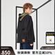 dickies夾克多口袋拼接撞色外套 男士休閑百搭長袖薄外套10103 黑色 M