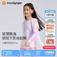 moodytiger[開學(xué)禮]女童仙女T恤長(zhǎng)袖春夏款打底衫假兩件輕薄涼感兒童防曬衣