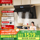 帥康（Sacon）側(cè)吸式抽油煙機家用 26m3變頻1100pa【國家補貼立減20%】熱熔自清洗揮手智控脫排C825
