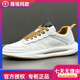 酷奇國(guó)際一線品牌男鞋夏季新款老爹鞋潮網(wǎng)面透氣低幫運(yùn)動(dòng)休閑鞋百搭軟 白駝 39