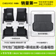 車(chē)麗友 汽車(chē)腳墊TPE尾箱墊專(zhuān)用于A(yíng)4L邁騰3系Q5L凱美瑞途觀(guān)L比亞迪特斯拉 TPE包門(mén)檻腳墊+慕絨絲黑+TPE后備箱墊 【5座 套裝】留言車(chē)型+年款