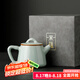 唐豐李桂蓮天青汝窯茶壺功夫茶具陶瓷單壺禮品 宋蘊(yùn)文竹壺禮盒裝