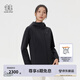 KOLON SPORT/可隆戶外軟殼衣 女子防水防風透濕3L復合彈力夾克 LKJK5AN044-BK 黑色 L 170/92A