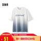 森馬（Semir）短袖T恤男涼感抑菌漸變字母印花上衣2025夏裝寬松潮107425100103