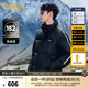 卡賓男裝 90鴨絨羽絨服2024秋冬新款霧面PU外套寬松保暖街頭H 煤黑色01 S /165/46