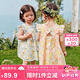 迷你巴拉女童連衣裙純棉寶寶嬰兒衣服公主裙新款裙子