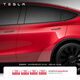 特斯拉（Tesla）官方 Model Y 防濺膜汽車車門車貼車衣