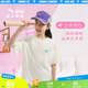安踏兒童女童針織短袖T恤衫2025涼爽大小童速干圓領(lǐng)短TA62526103