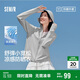 森馬（Semir）UPF100+原紗涼感防曬衣女拼接網(wǎng)眼透氣速干夾克25夏109325108004