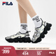 FILA 斐樂官方女鞋F(xiàn)RAGOLA摩登涼鞋2024夏季新款時(shí)尚休閑草莓涼鞋 燧石灰/冰灰-EI 37.5