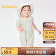 巴拉巴拉寶寶包屁衣女童爬服夏裝精致清新萌200224120009