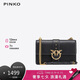PINKO【品高】女包經(jīng)典單肩飛鳥(niǎo)包黑色送女友七夕禮物100053A0F1