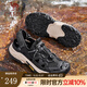 駱駝（CAMEL）夏季新款徒步?jīng)鲂洀椌徴鸢^防撞網(wǎng)孔透氣舒適休閑男鞋 G14M307700 黑色 41
