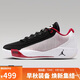 Jordan男子籃球鞋喬丹 東契奇 LUKA .77實(shí)戰運動(dòng)鞋HF0819-102白黑紅43