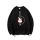 尚沐芬Mayones Bass Star 貝斯周邊圓領(lǐng)衛外套衣?lián)u滾樂(lè )隊音樂(lè )節演出服裝 黑色1 薄款 3XL