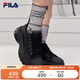 FILA 斐樂官方帆布鞋女鞋LAVA胖胖底厚增高鞋2025年板鞋休閑小白鞋